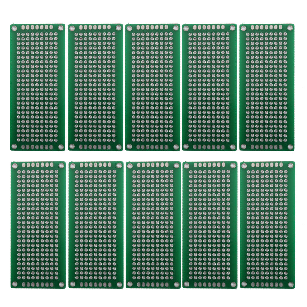 10pcs universal breadboard double sided printed circuit board circuit board