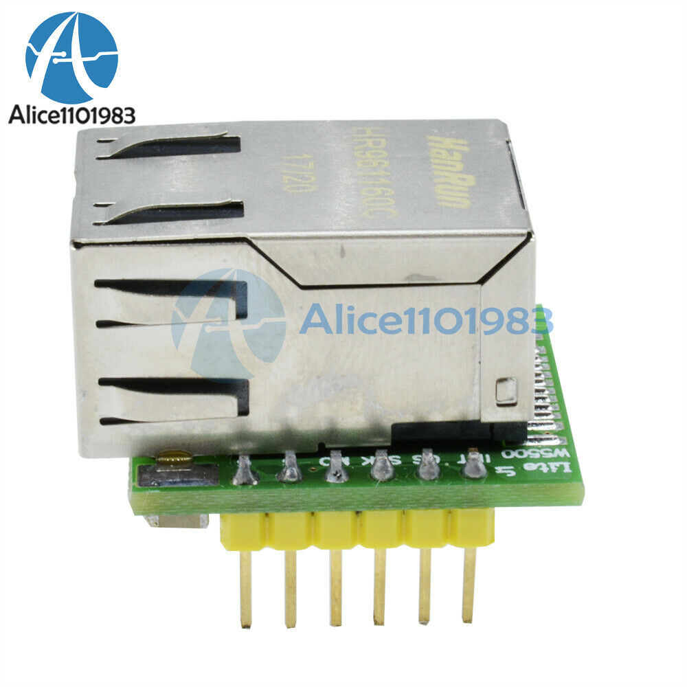 2PCS USR-ES1 ENC28J60 W5500 Chip SPI to LAN/ Ethernet Converter TCP/IP Module