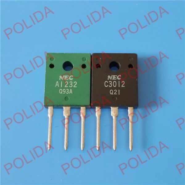 1pair OR 2PCS Transistor NEC TO-3PF 2SA1232/2SC3012 A1232/C3012