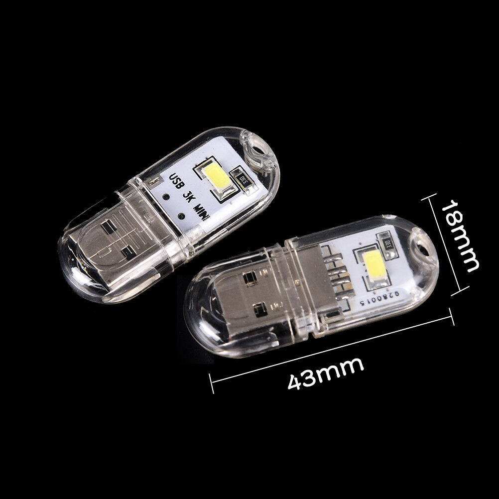 New Mini Portable LED Bright USB Night Light Lamp Gadgets for PC LaptopRea.l8