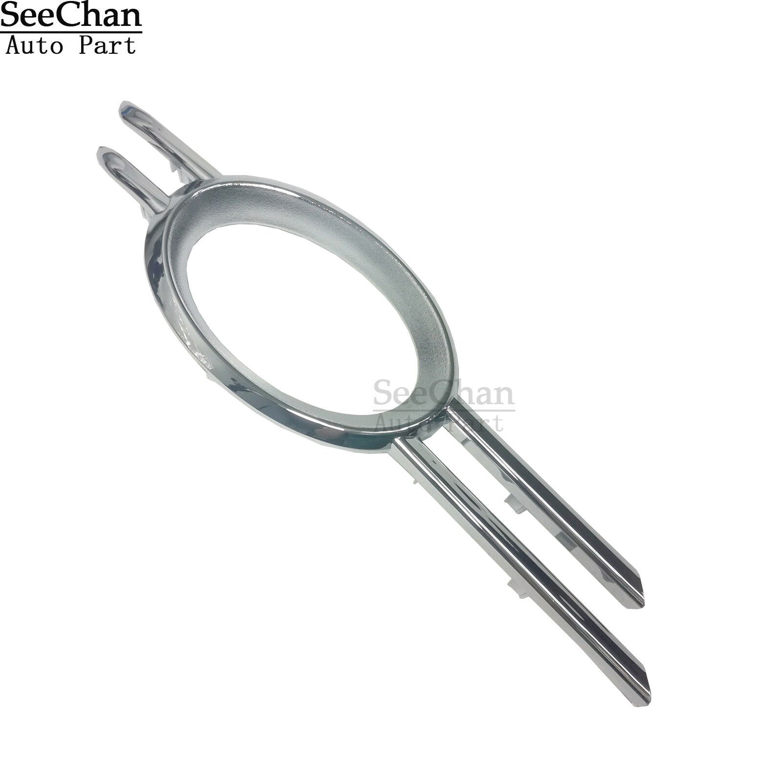 Fits Mercedes-Benz 07-09 E CLASS W211 Chrome Bumper Fog Light Grills Trim Right