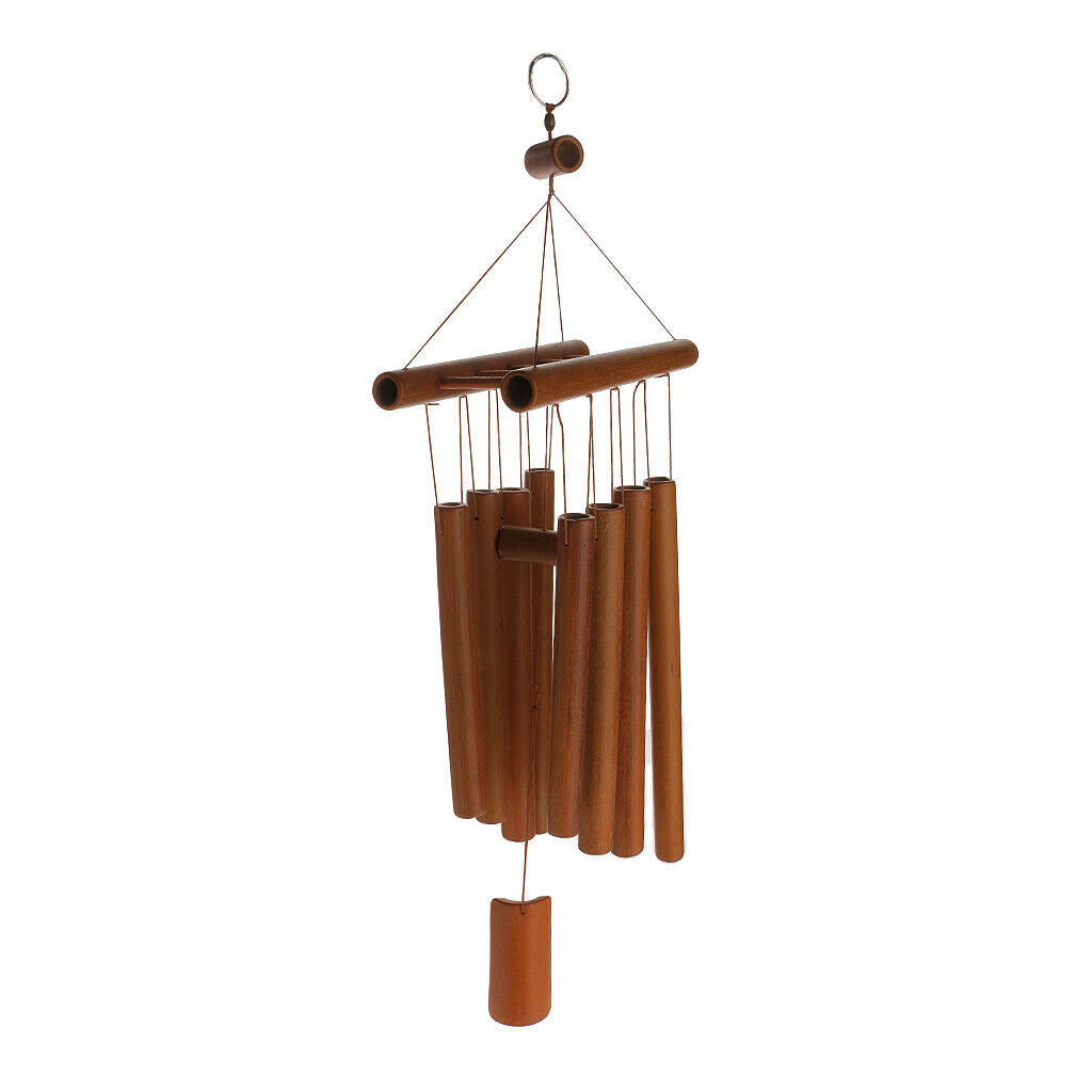 2 Pieces / Set Bamboo Wind Chimes Bells, Lucky Fengshui Ornaments, Unique Gifts