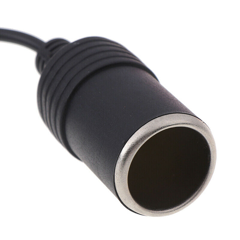 Converter Adapter USB Port 12V Car Cigarette Lighter Socket Female Power Cord SJ