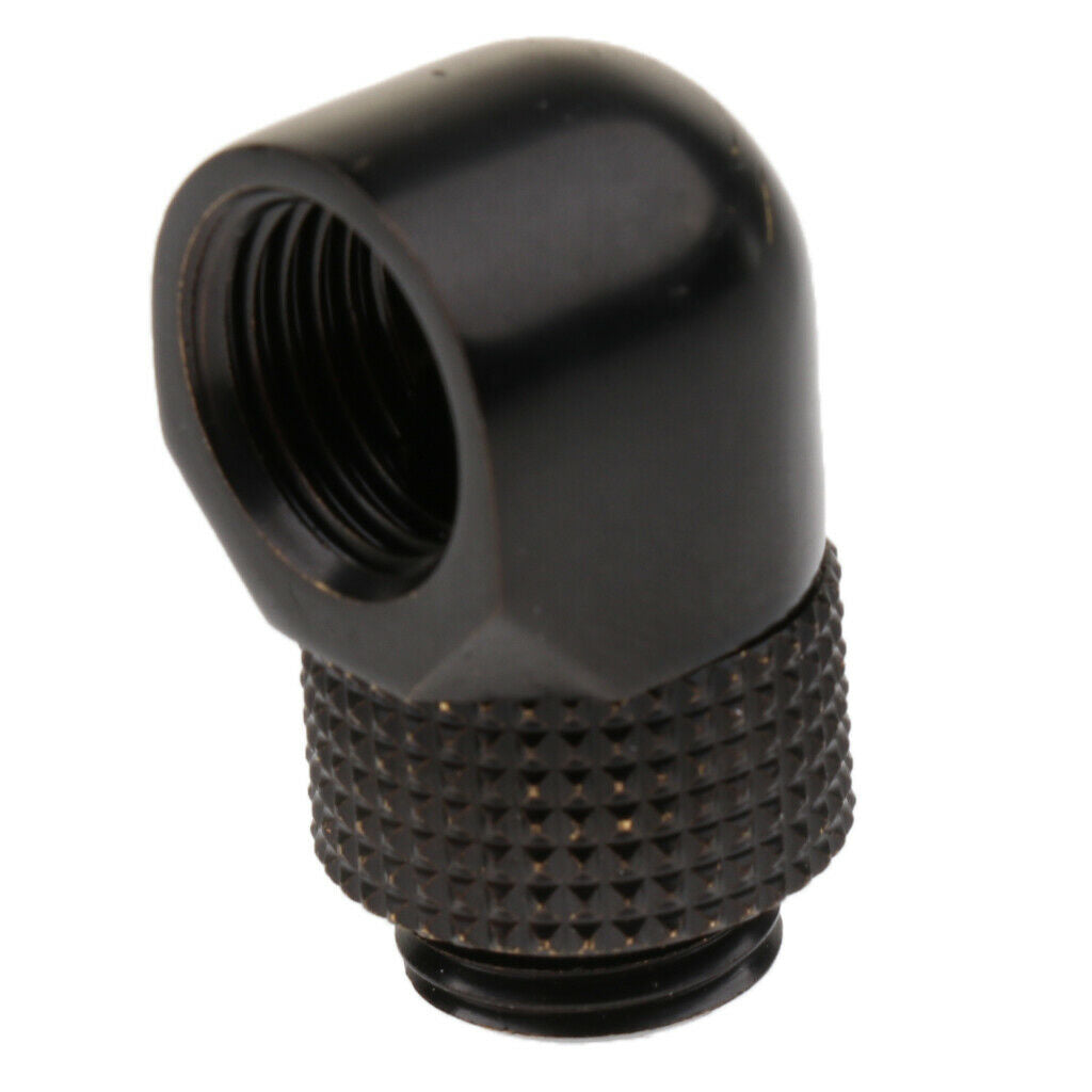6 pcs G1/4 90 Degree Rotary Male to Female Fitting Adapter for Water Cooling