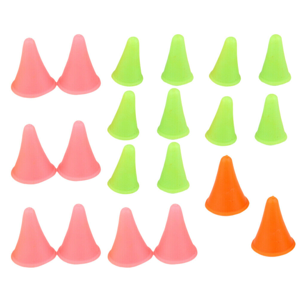 20x Plastic Large Small Size Point Protectors/Stoppers for Knitting Needles