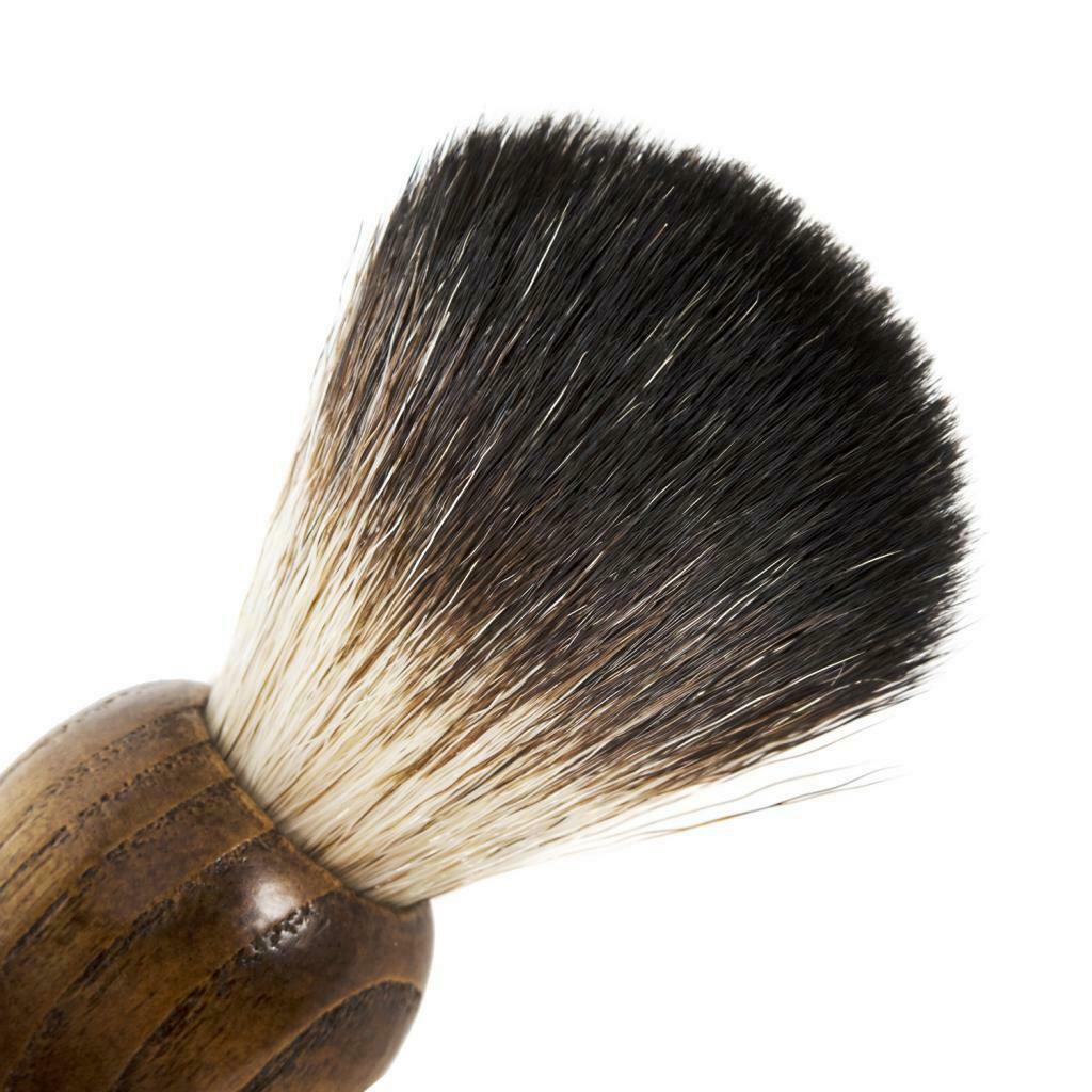 Salon Barber Bristle Shaving Brush Mens Facial Beard Mustache Foam Brush