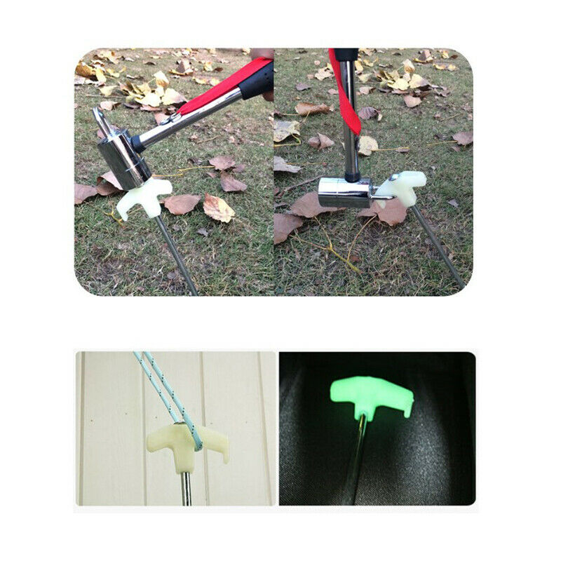 Tent Pegs For Camping Wind Resistance Anti-rust Outdoor Activities Tent T.l8
