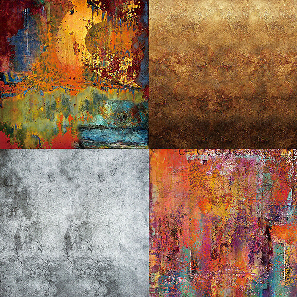 12x 6'' Oil Painting Paper Pad Single-sided Scrapbooking Journal Card Decor DIY