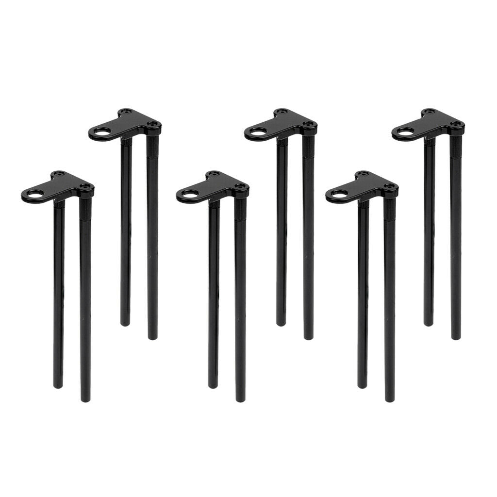 6Pcs Snag Bars Ear Carp Fishing Anti Falling Lightweight for Bite Alarms