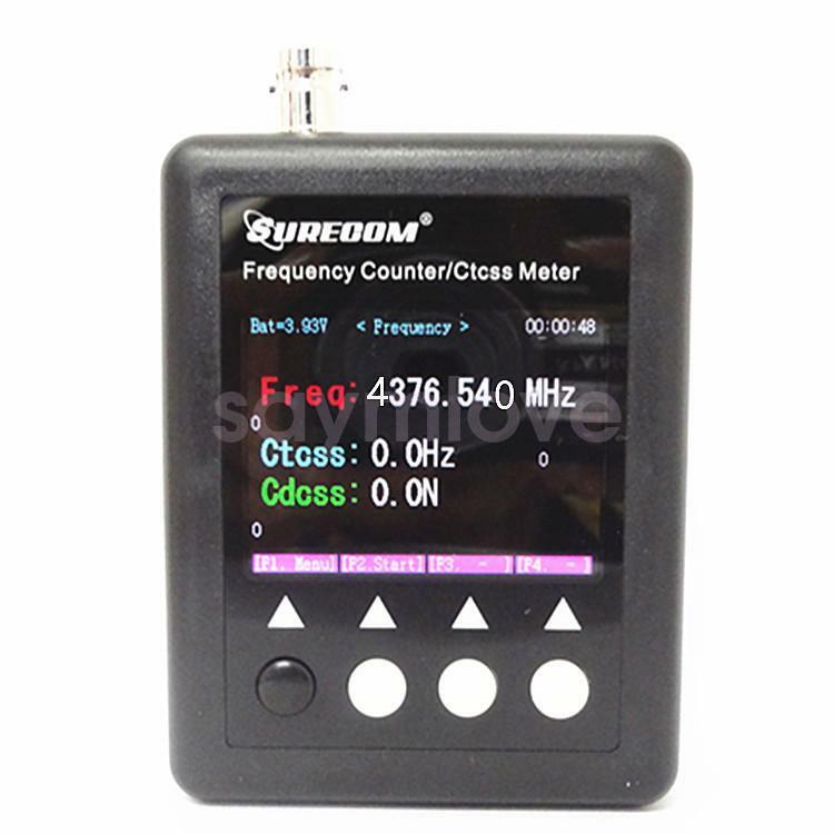 New SURECOM SF401 PLUS LCD Frequency Counter for Walkie Talkie w/ Battery