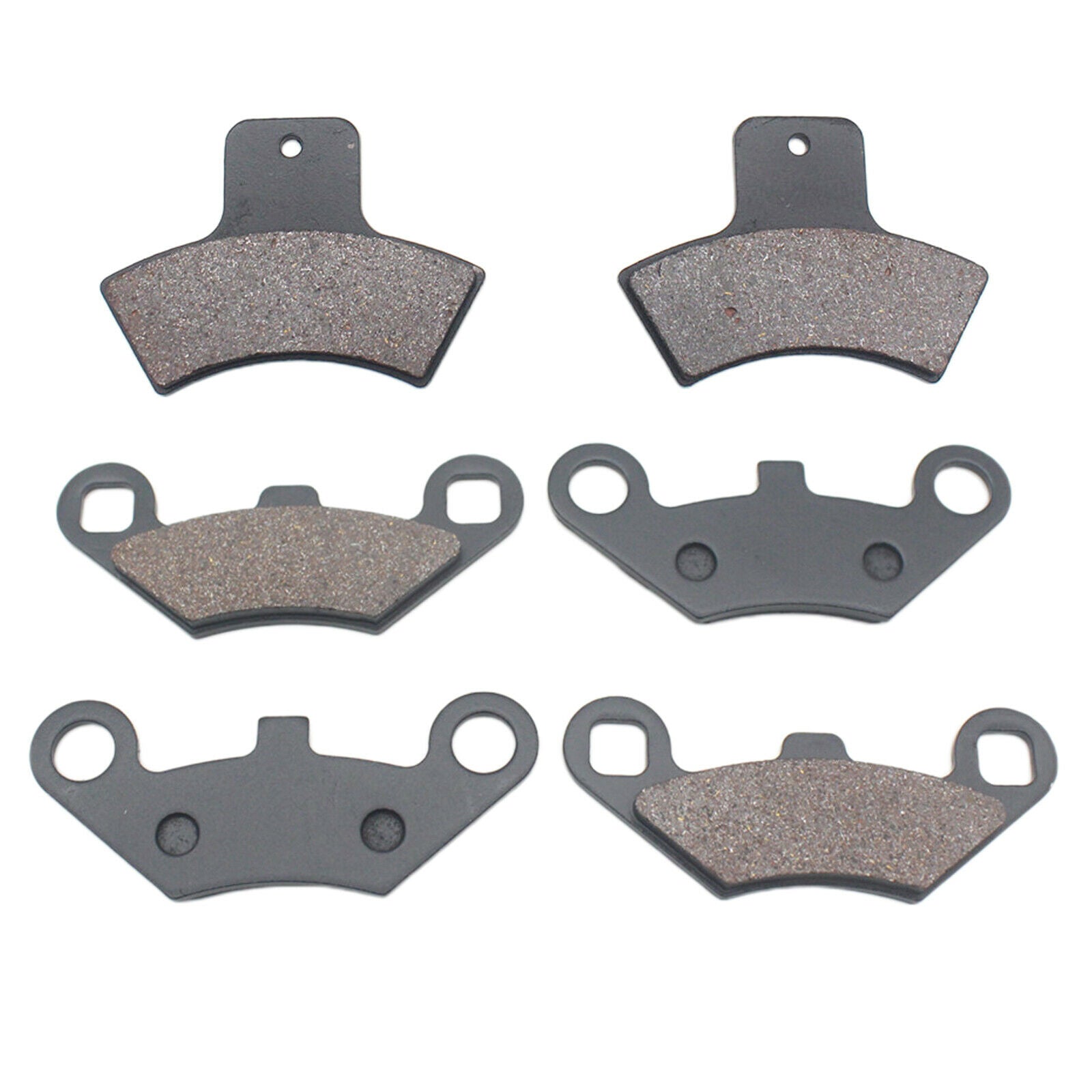 Front and Rear Brake Pads for Polaris 250 Trail Blazer 325 Magnum 00-02