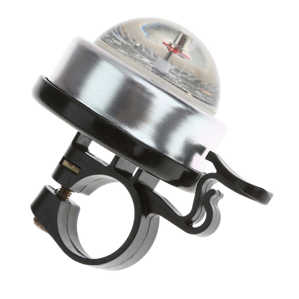 Alloy Loud Bike Ring Bell Kids Bicycle Classic Clear Cycling Compass Safe