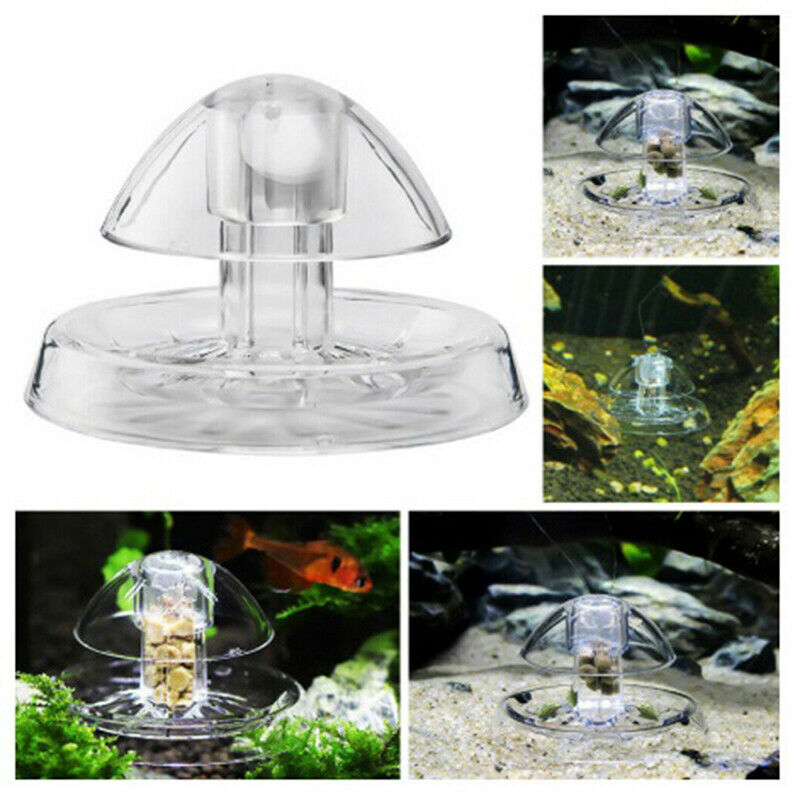 Useful Snail Trap Catcher Aquarium Fish Plant Tank Plastic Clear Pest Cat.l8