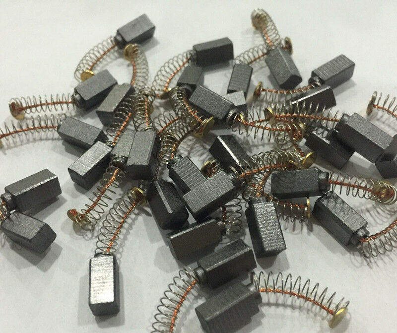 10pcs 9.5mm x 5mm x 5mm Electric Drill Motor Rotary Power Tool Carbon Brushes