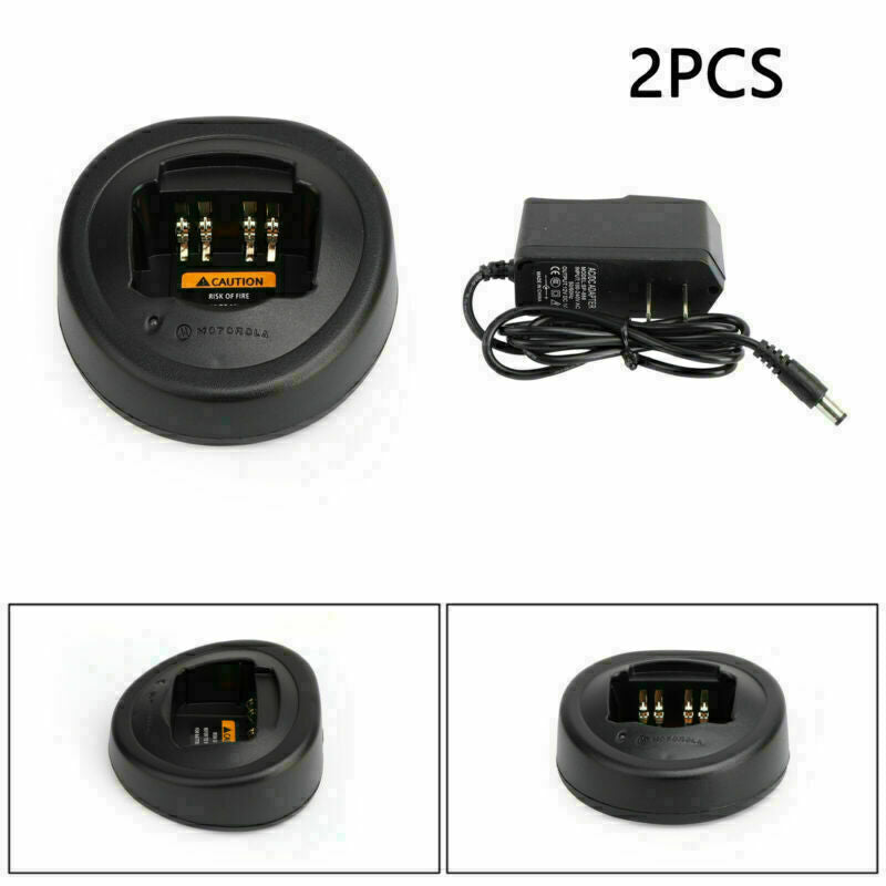 2PCS Fast Desktop Battery Split Charger Kit For MTX960 PRO5150 5350 5450 GP644 P