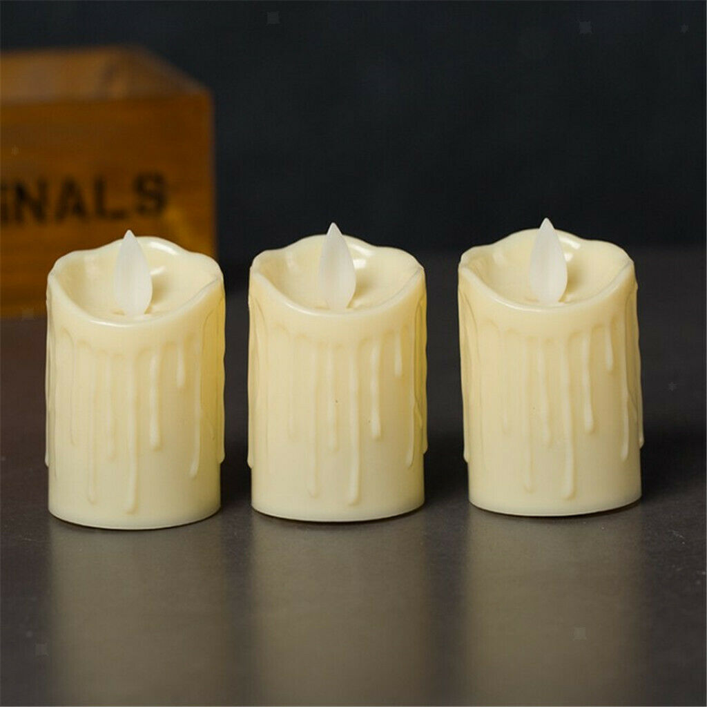 Tea Lights Lights Simulation Candle Swing Candle for Dating Christmas Party