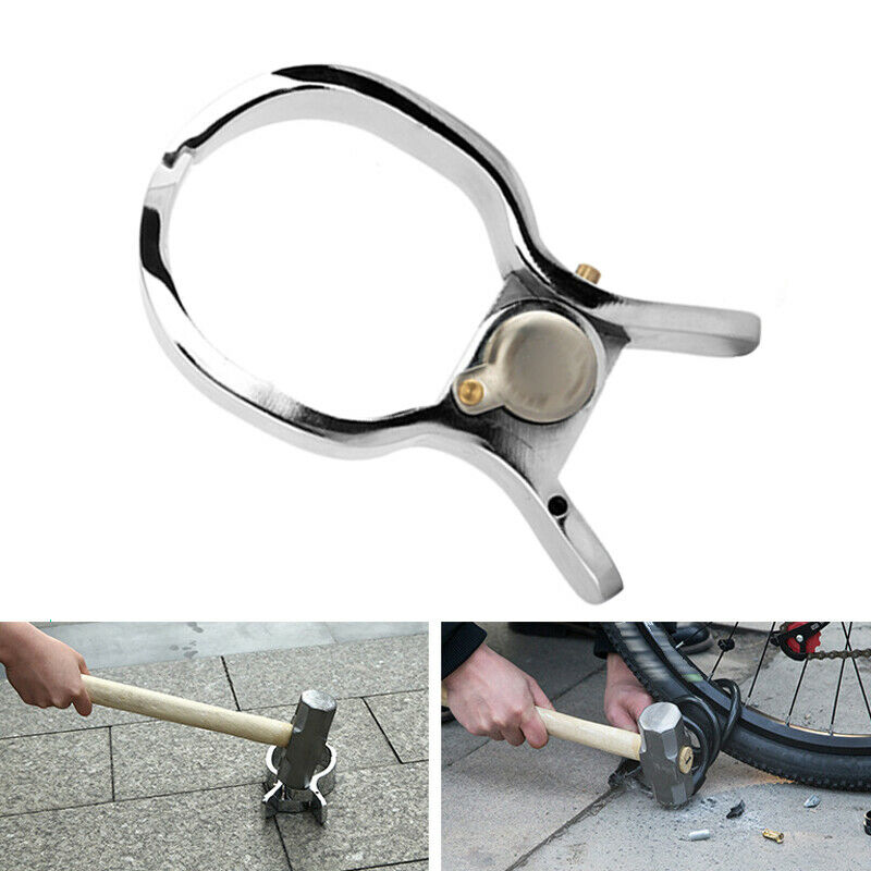 7.5cm Motorcycle Bike Scooter Clamp Wheel Lock Bicycle U-Lock Anti-Theft Caliper