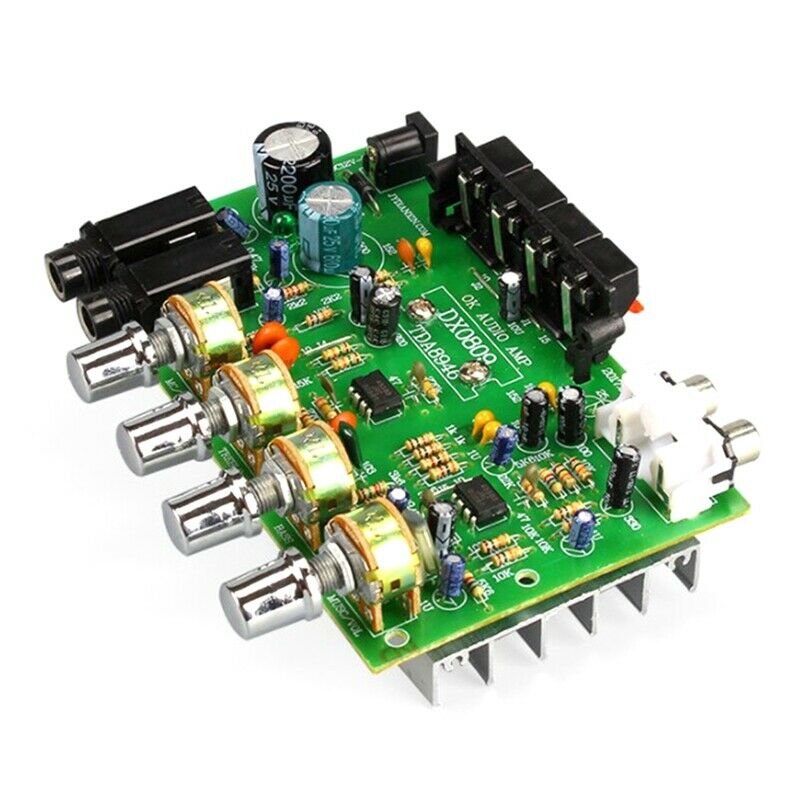 40W+40W TDA8944 Stereo Audio Amplifier Board Digital Microphone Amplifier Car F8