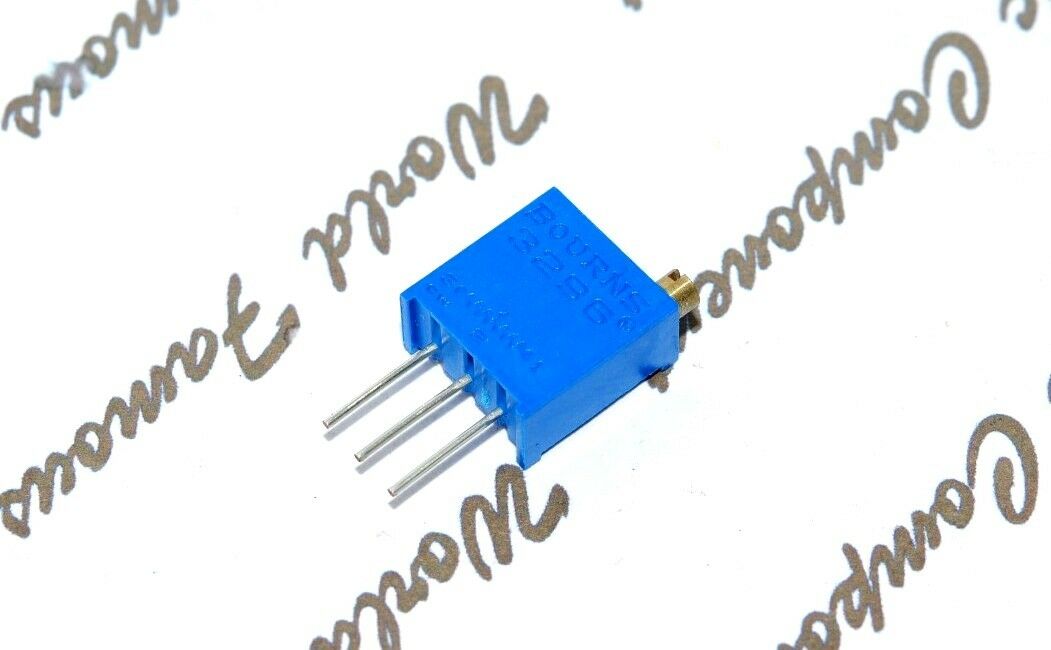 10pcs-BOURNS 500R 3296W-1-501 Multiturn 25 Turns Potentiometer / Trimmer
