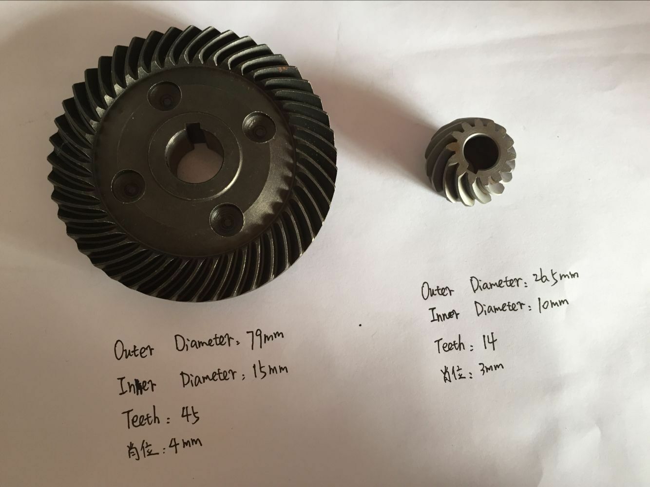Repair Part Gear grinding machine wheels for Hitachi 180 gear