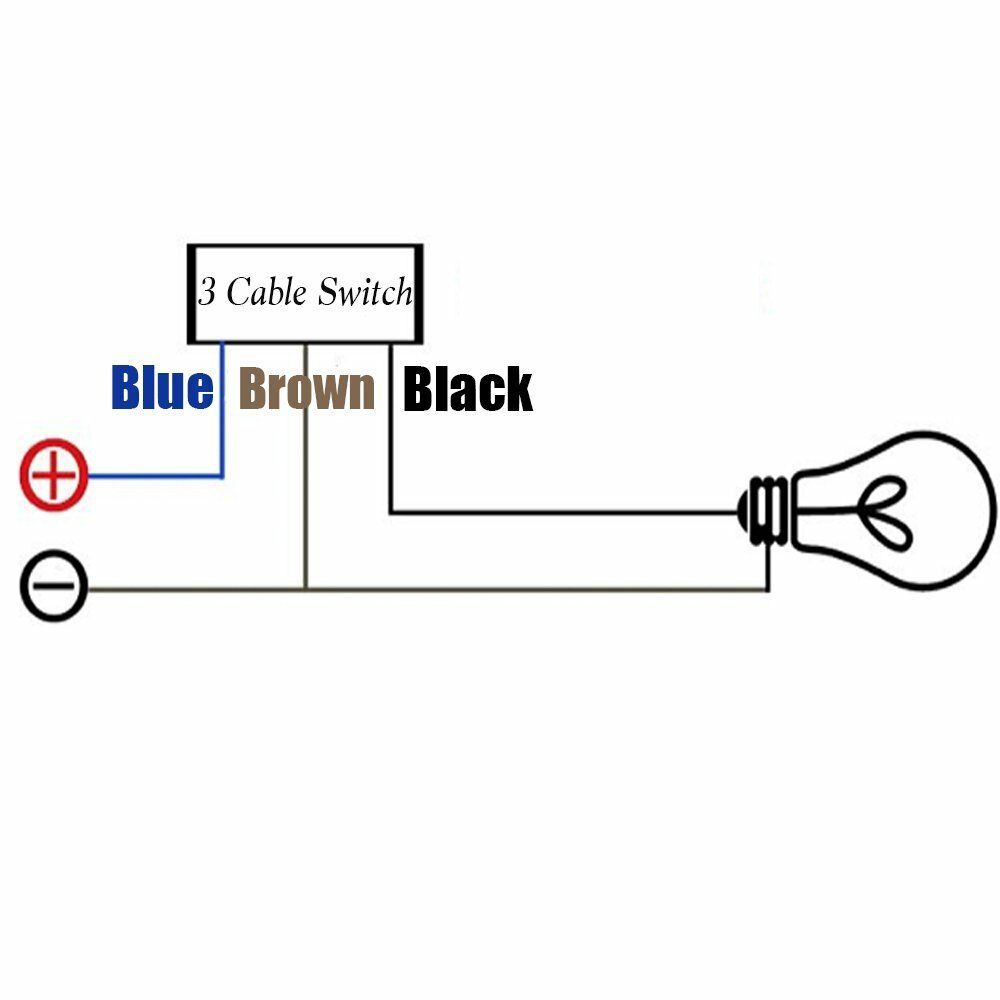 Motorcycle Motorbike Handlebar Headlight Fog Spot Light On Off Switch 12V ATV
