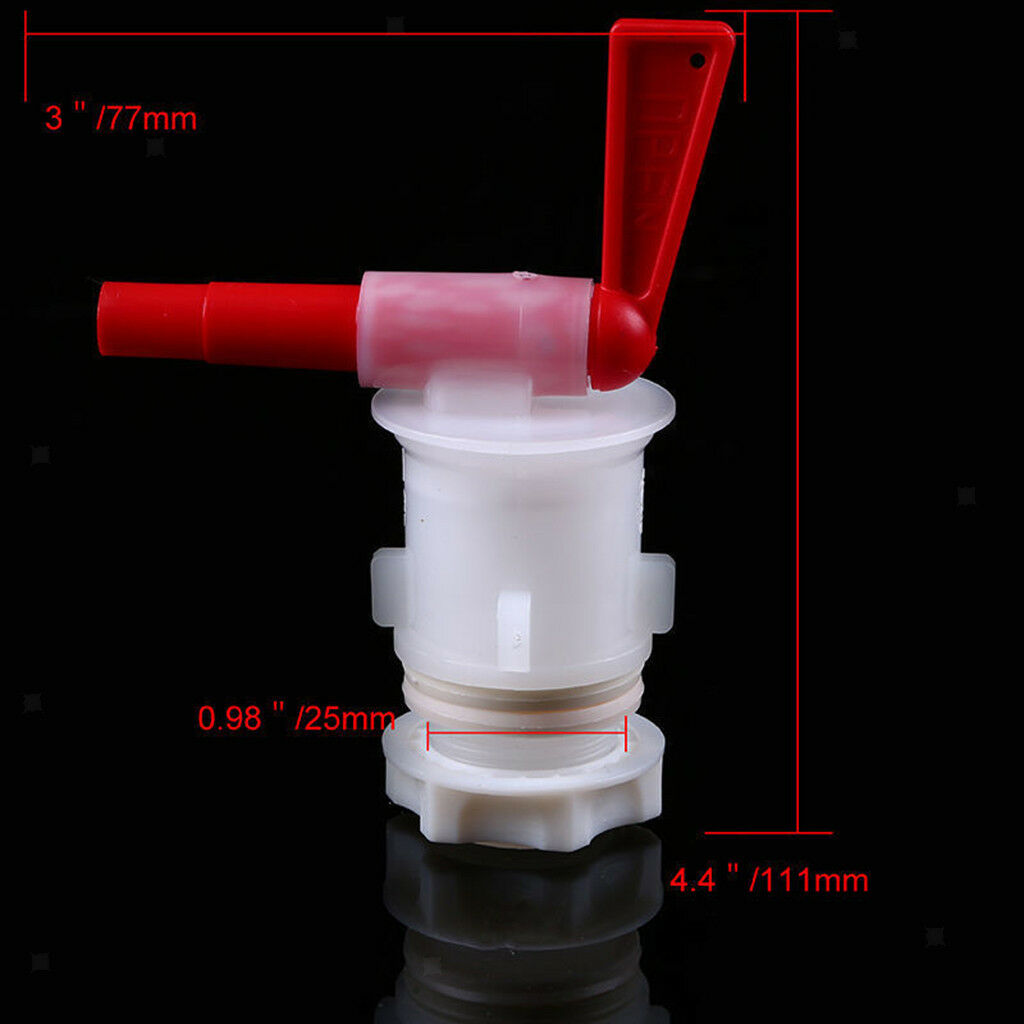 Plastic Faucet Beer Keg Tap For Beer Barrel Fruit Juice Beverage Machine New