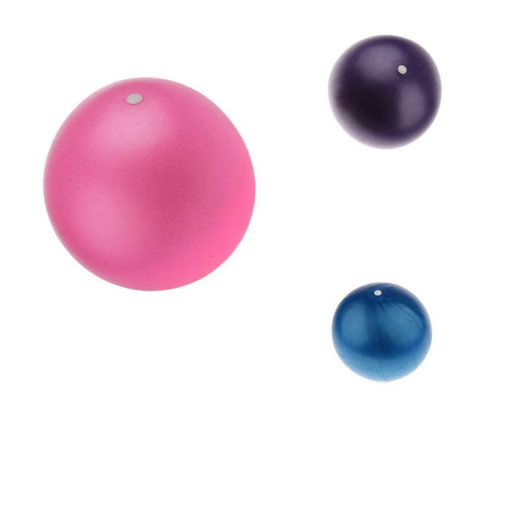 Yoga Ball Physical Fitness Balls Exercise Pain Relief Anti Burst 15cm Blue