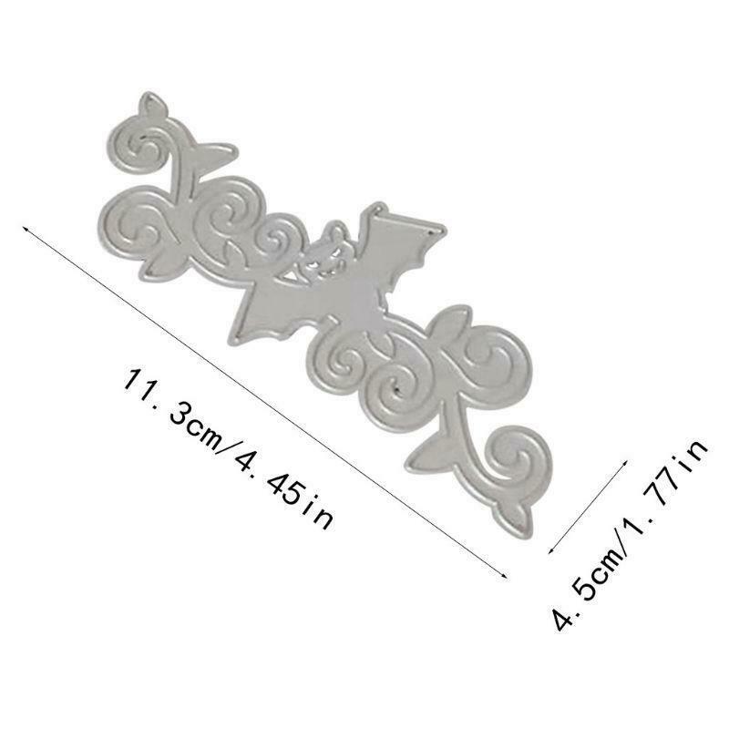 Halloween Bat Border Metal Cutting Dies Stencil DIY Scrapbooking Album Stamp