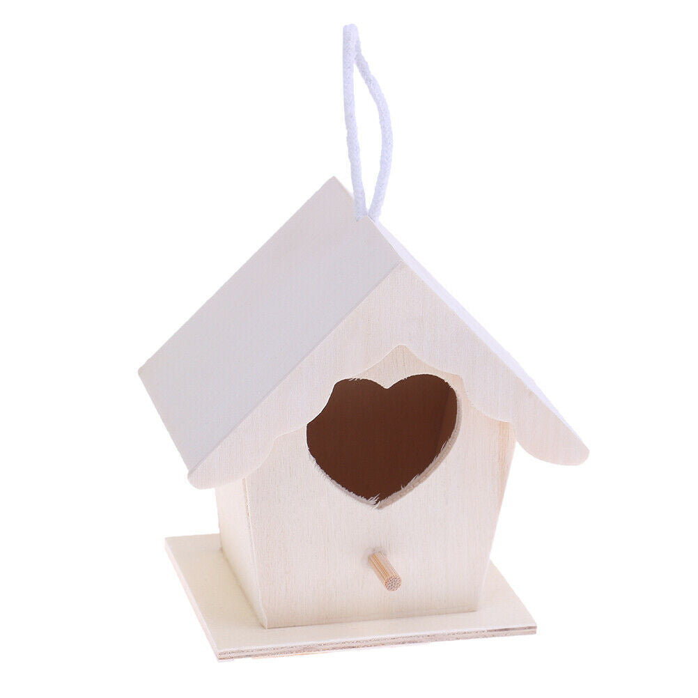 1pc Wooden garden Bird Cages Nests bird house jsJC.l8