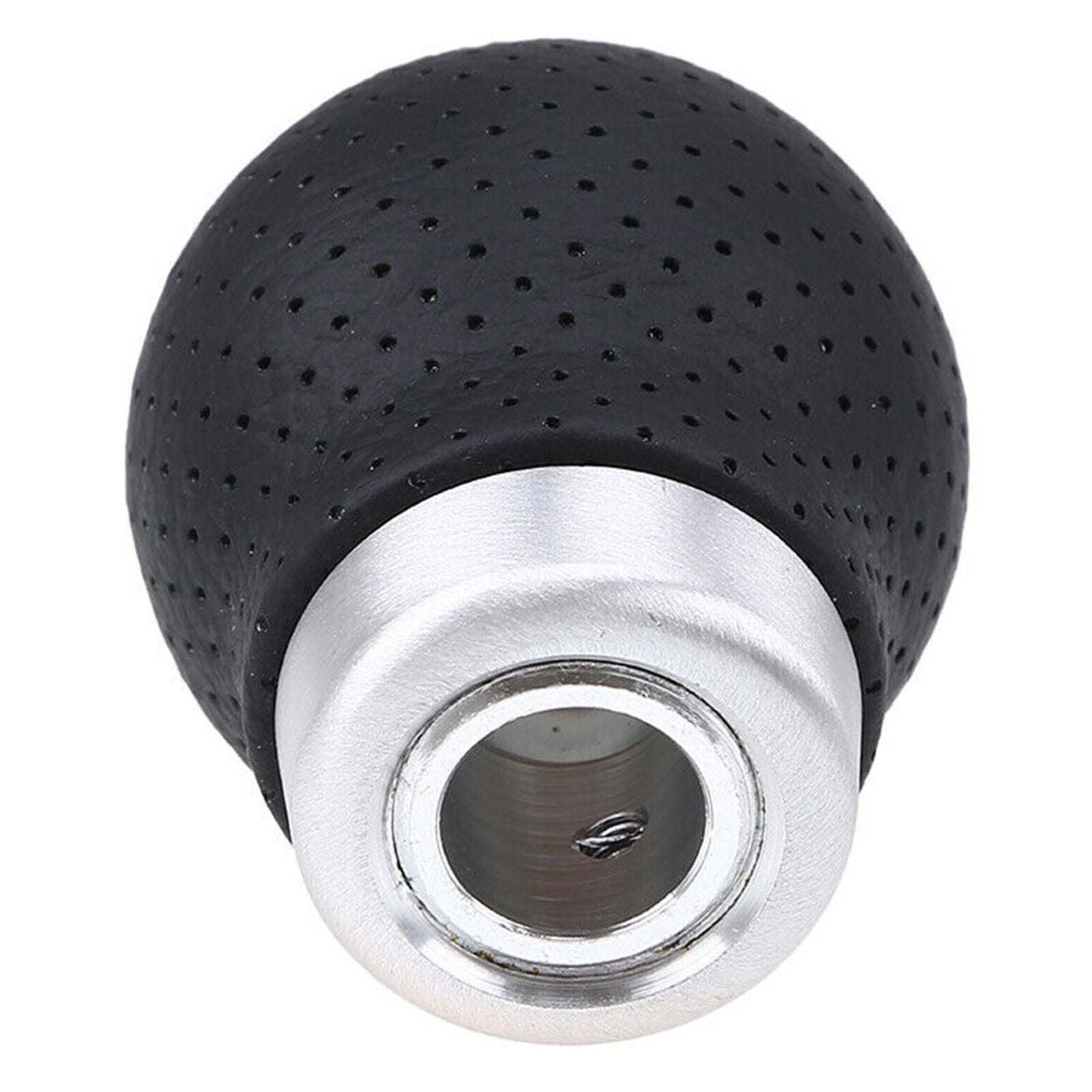 Universal Manual 5 Speed Car Gear Stick Shift Knob Shifter Lever Leather Black