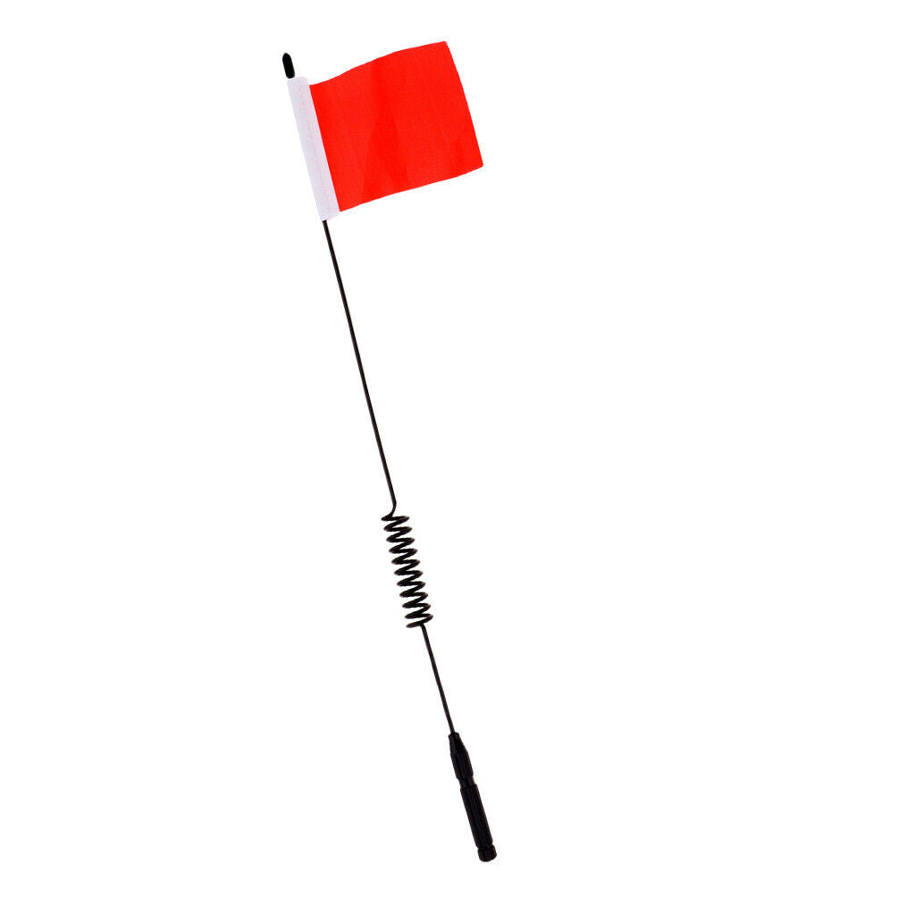 11" Metal Antenna Signal Rod for TRX4, SCX10, 1:10 RC Rock Crawler Decor Red