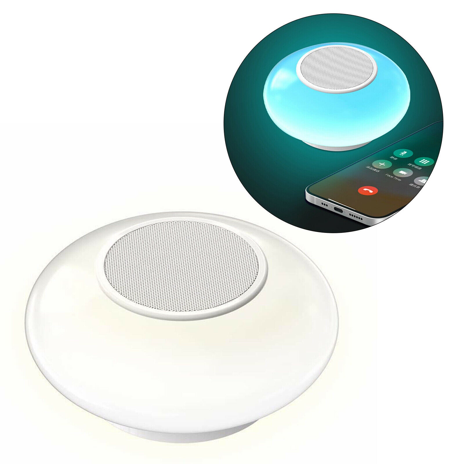 Night Light Bluetooth Speaker Wireless LED for Students New Year Gifts Kids