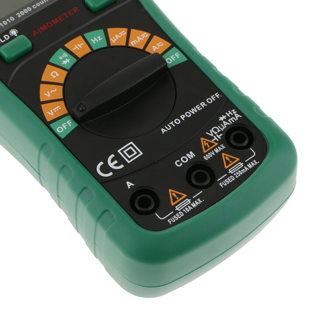 Digital LCD Automatic Range Multimeter Ammeter AC/DC/OHM Volt Current Tester