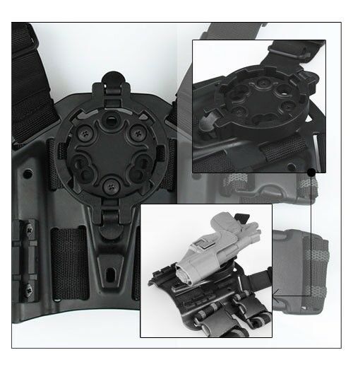 Outdoor Hunting Airsoft Holster Adapter Quick Disconnect Kit Holster Platform
