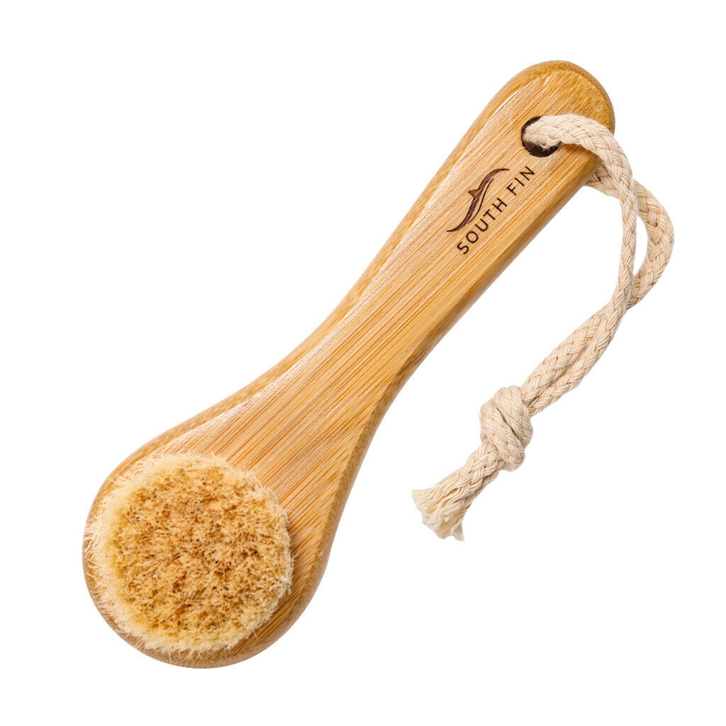 5.4 "Wooden Facial Cleansing Brush Wash Clean Exfoliating Exfoliating Cleansing