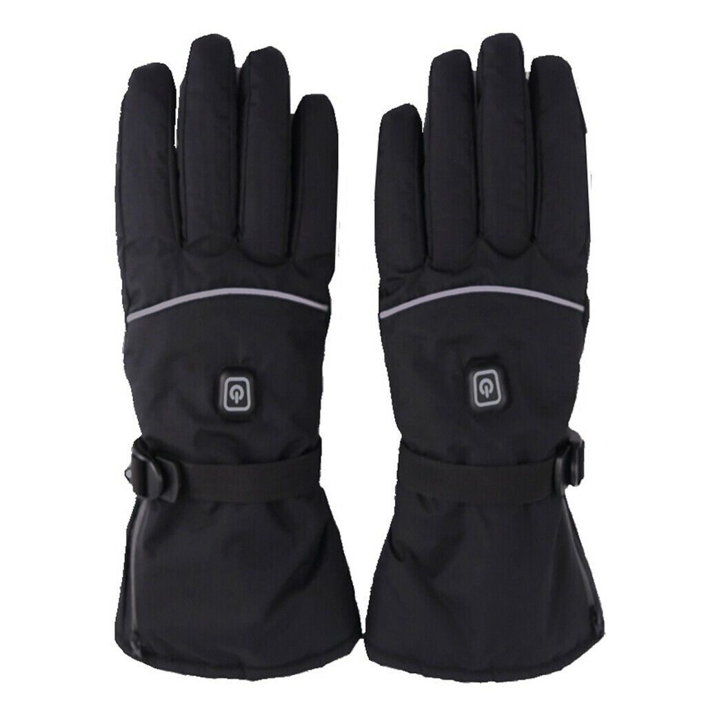 Electric Heated Gloves Mens Womens Winter Thermal Outdoor Sport Riding Skiing