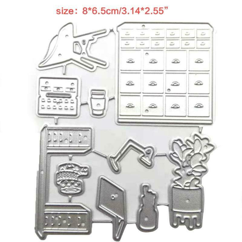 Furniture Metal Cutting Dies Stencil DIY Scrapbooking Album Paper Card Template