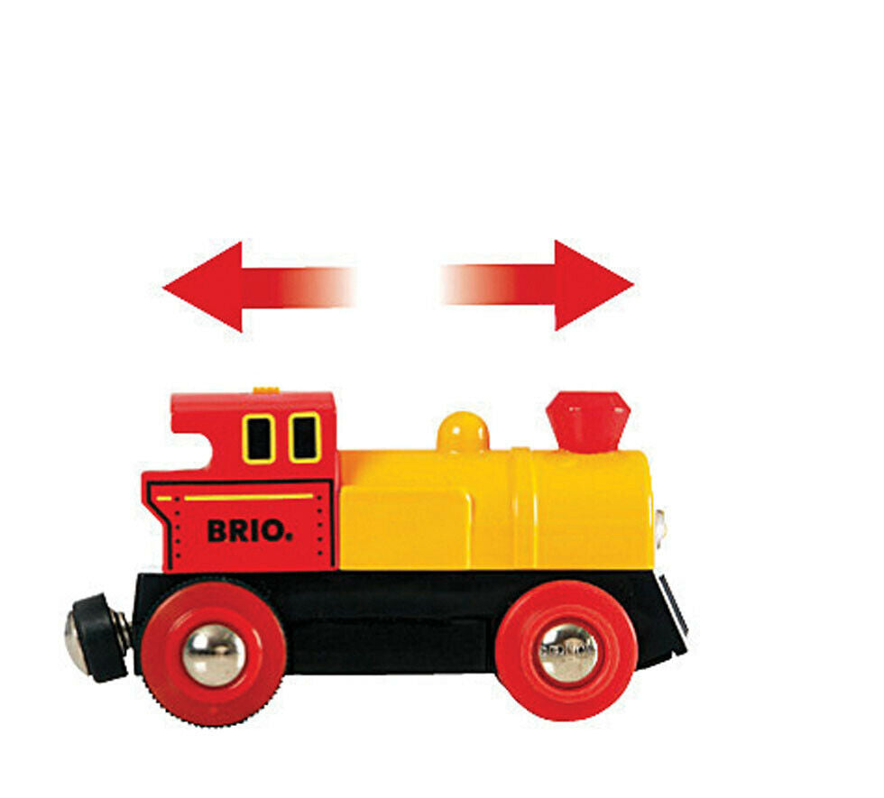 33594 BRIO Two-Way Battery Powered Engine Train Railway Battery Function Age 3+