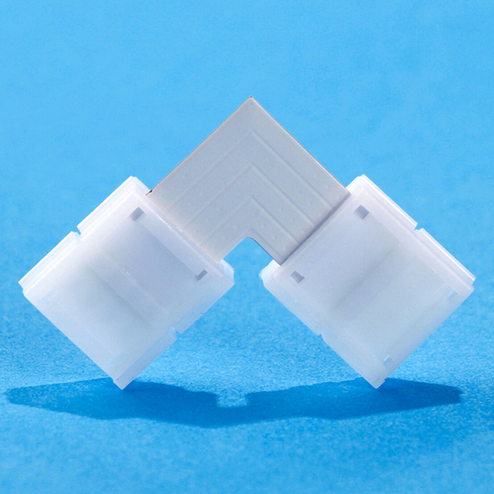 5pcs LED Strip Light Corner Connectors RGB L Shape Adapters 90 Degree Joint