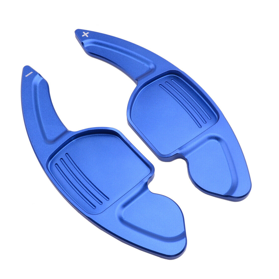 Blue Steering Wheel Shift Paddle Shifter Extension Fit For Audi A4L Q3 Q5 Q7 TT