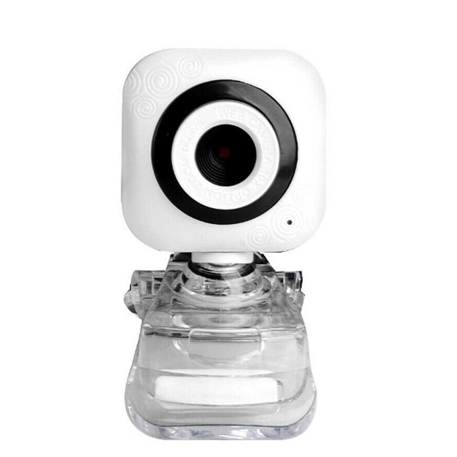 USB2.0 HD Camera Webcam 360° Rotatable Web Cam w/ Mic Video Recording Computer
