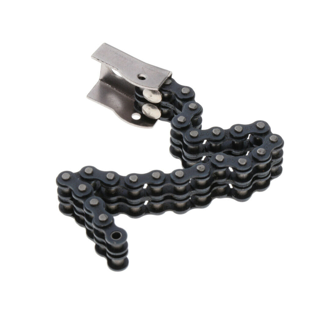 2Pieces Drum Pedal Chain Beater Linkage Connecting Chain Drum Parts Steel