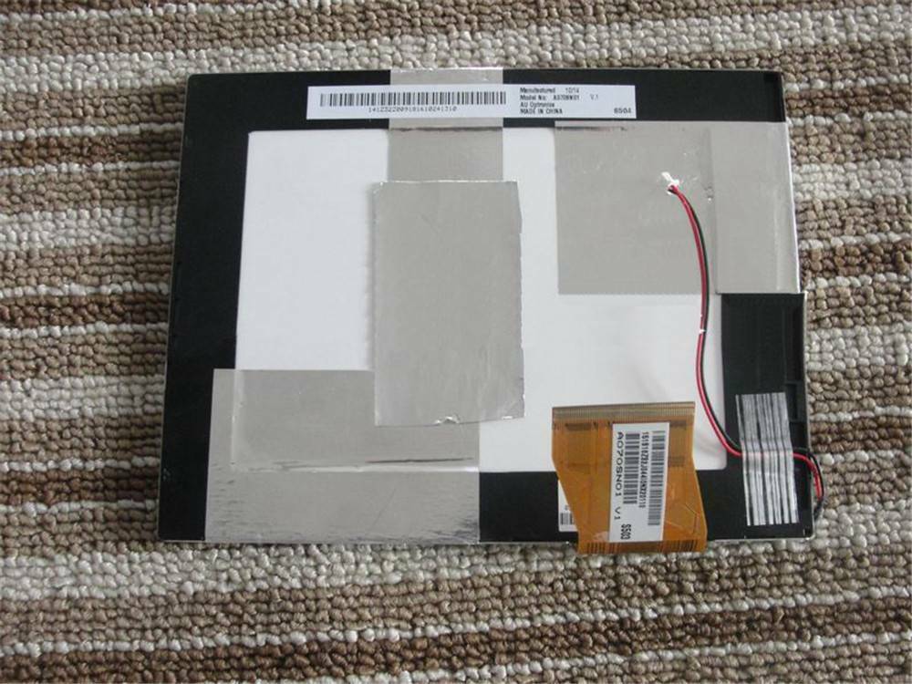 7.0" AUO 800×600 Resolution A070SN01 V1 LCD Screen Panel