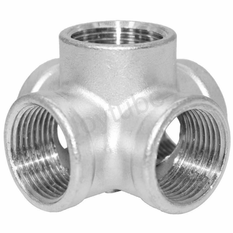 3/4 Inch 5-Way Joint Pipe Ten Letter Pipe Joint Outlet