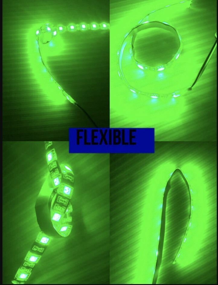 Green LED 4Wheeler ATV Underglow 12v Custom LED Neon Accent Lighting 1' Quad UTV