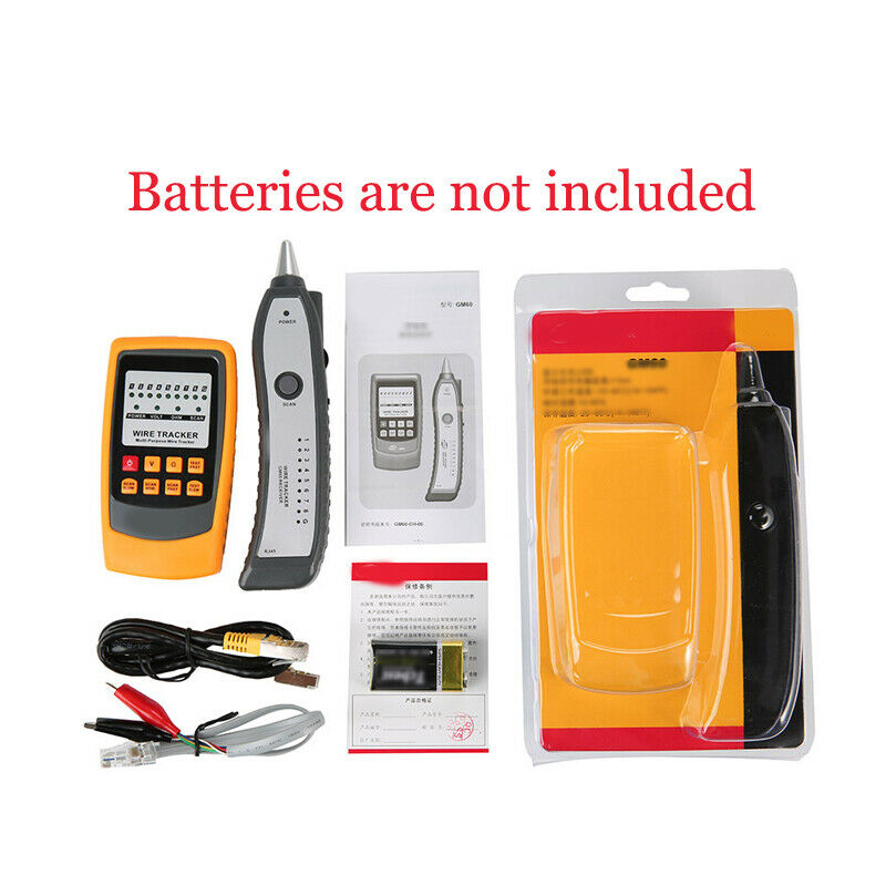 Car Cable Long Distance Wire Tracker Short Open Circuit Finder Tester LEDDisplay