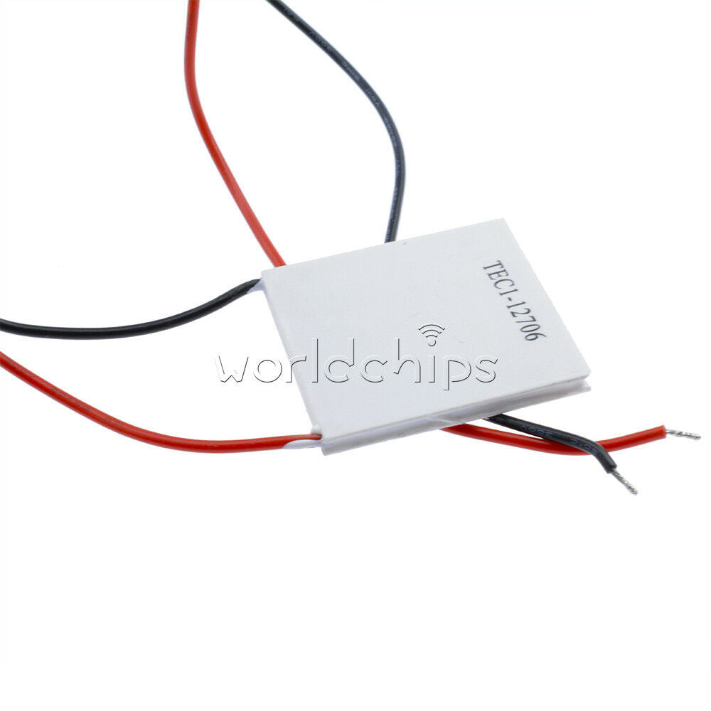 5Pcs12V 60W TEC1-12706 Heatsink Thermoelectric Cooler Peltier Cooling Plate new