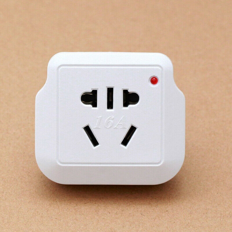 Universal AC Plug Adapter AC 250V 16A Converter 2 Round Pin Socket Suitab.l8
