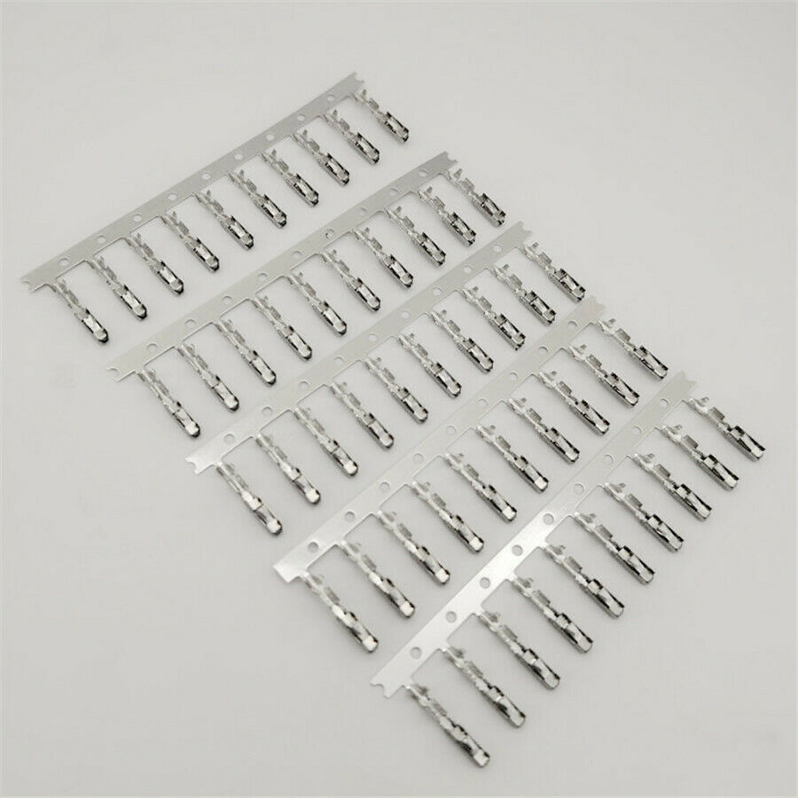50pcs ECU License Plate Lights Cruise Crimp Terminals Repair Wire 000979009E