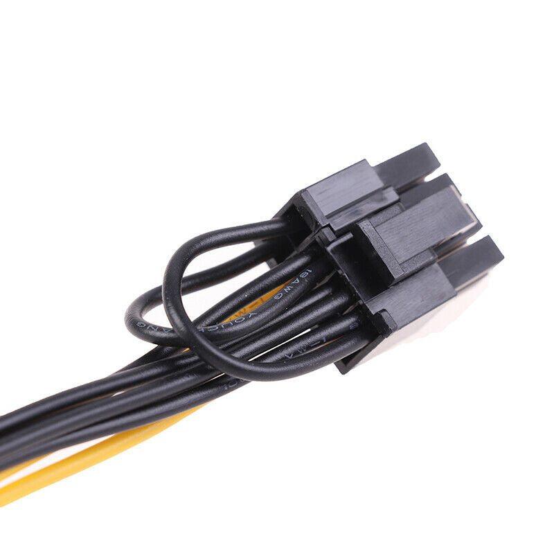 2PCS 15pin SATA Male to 8pin(6+2) PCI-E Power Supply Cable 15-pin to 8 pi.l8